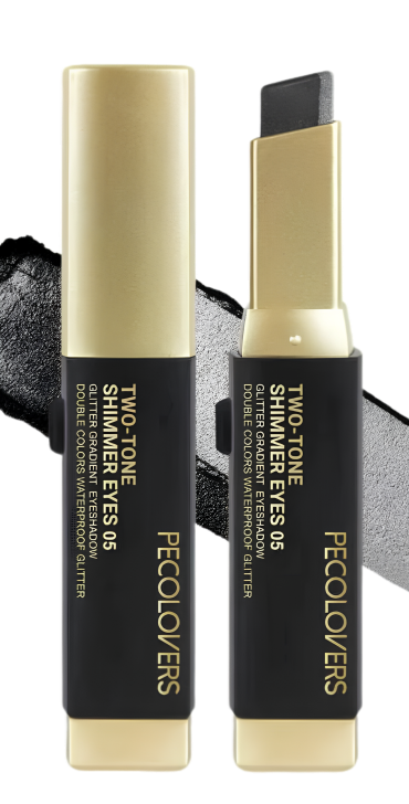 1PC Dual-Color Eyeshadow Stick - Shimmer, Matte & Pearlescent, Convenient for Daily Eye Makeup